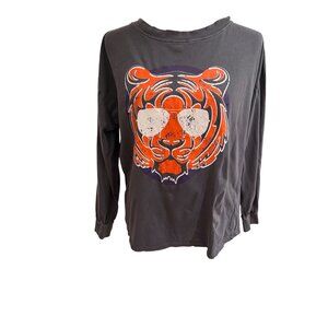 Stewart Simmons distresses tiger shirt‎ XS